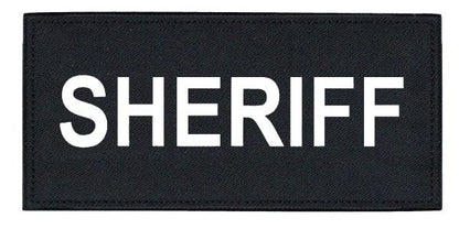  Hero's Pride Sheriff Tactical Chest And BackPatch Set