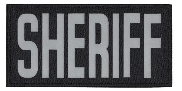  Hero's Pride Sheriff Tactical Chest And BackPatch Set