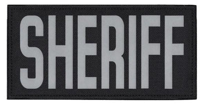  Hero's Pride Sheriff Tactical Chest And BackPatch Set