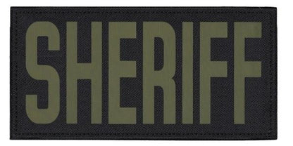  Hero's Pride Sheriff Tactical Chest And BackPatch Set