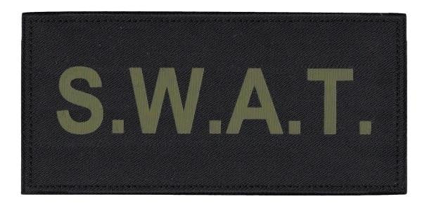  Hero's Pride Swat Tactical Chest And Back Patch Set