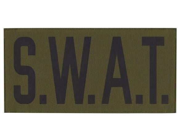  Hero's Pride Swat Tactical Chest And Back Patch Set