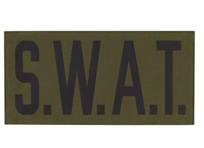  Hero's Pride Swat Tactical Chest And Back Patch Set