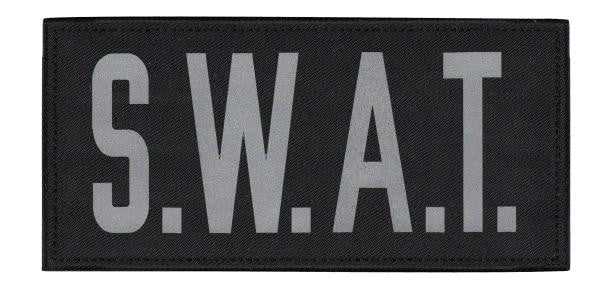  Hero's Pride Swat Tactical Chest And Back Patch Set