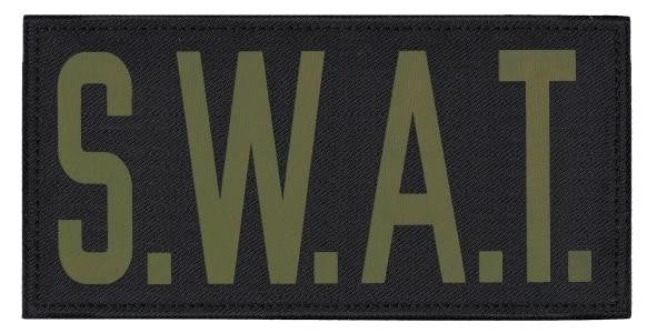  Hero's Pride Swat Tactical Chest And Back Patch Set