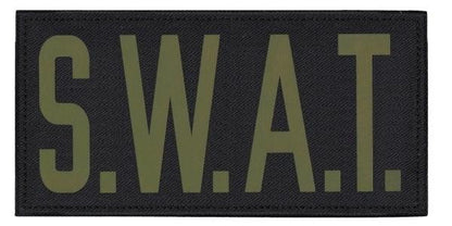  Hero's Pride Swat Tactical Chest And Back Patch Set