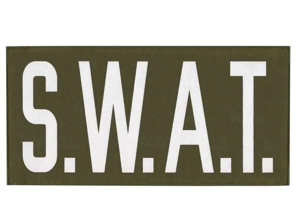  Hero's Pride Swat Tactical Chest And Back Patch Set