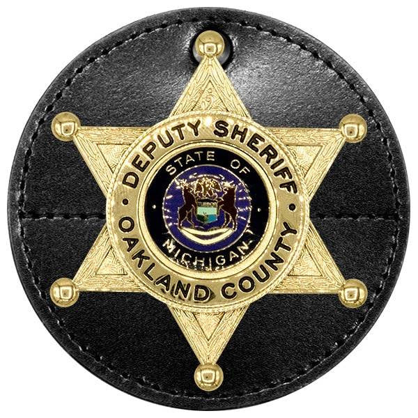  Hero's Pride Universal Round Badge Holder With Hook Closure