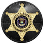  Hero's Pride Universal Round Badge Holder With Hook Closure