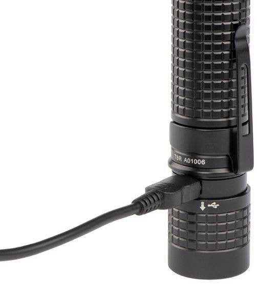  Inova T8R PowerSwitch Rechargeable Dual Color LED Flashlight