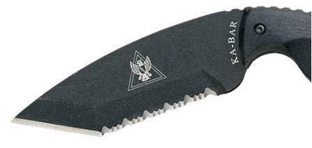  Ka-Bar Knives TDI Law Enforcement Tanto Serrated Knife 1485