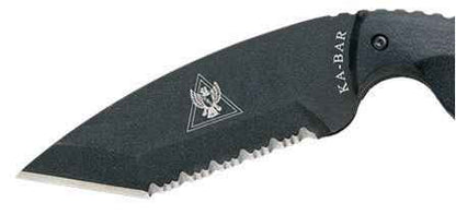  Ka-Bar Knives TDI Law Enforcement Tanto Serrated Knife 1485
