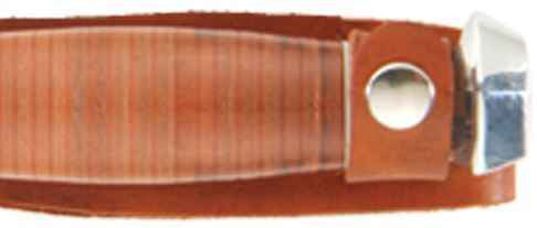  Ka-Bar Leather Handled Little Finn Fixed Blade Knife