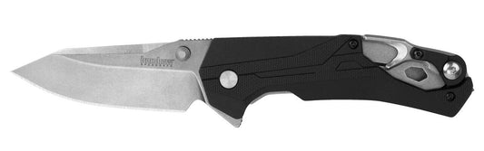  Kershaw Drivetrain Drop Point Flipper Knife 8655
