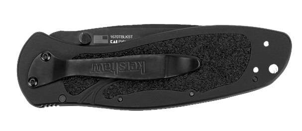  Kershaw Knives Blur Tanto, Serrated Edge - Black