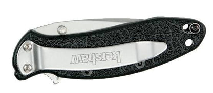  Kershaw Knives Scallion Black Serrated Edge Knife