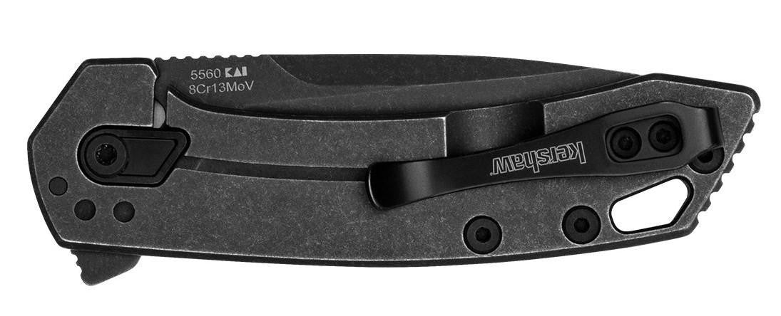  Kershaw Radar Drop Point Flipper Knife 5560