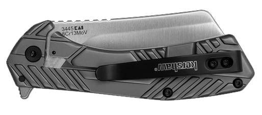  Kershaw Static Cleaver Blade Folding Knife 3445