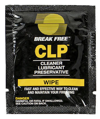  KleenBore 12 Gauge Kwik Kleen One Pull Through Rope Cleaner With BreakFree CLP Wipe