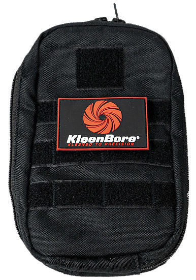  KleenBore Black Pouch - 3 Gun Tactical Kit 5.56/9mm/12 Gauge