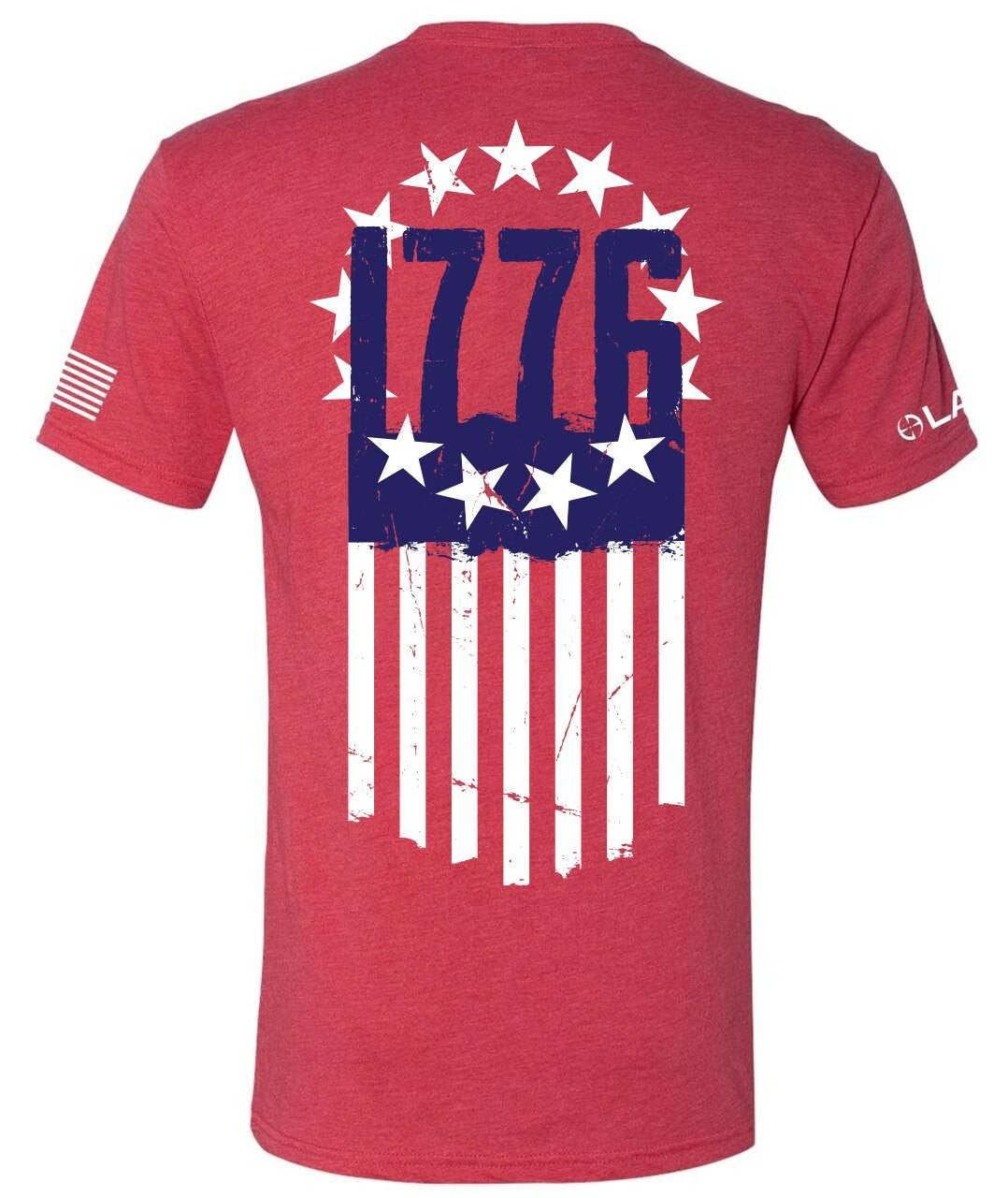  LA Police Gear 1776 Flag T-Shirt