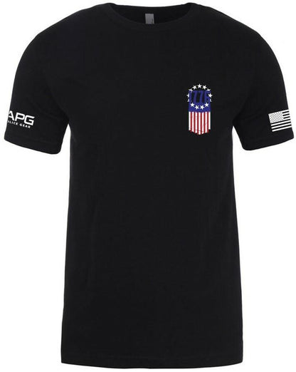  LA Police Gear 1776 Flag T-Shirt