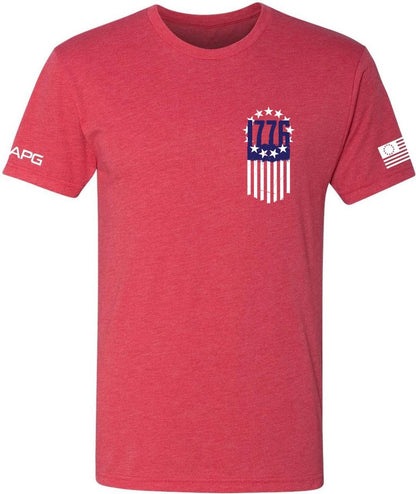  LA Police Gear 1776 Flag T-Shirt
