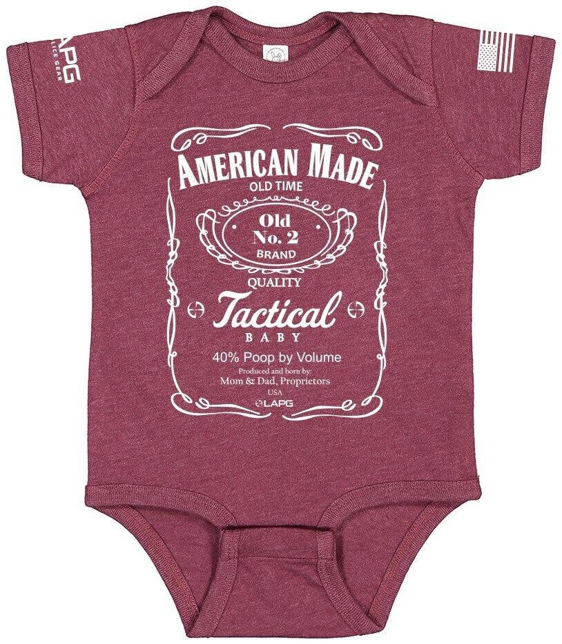  LA Police Gear American Made Tactical Baby Onesie