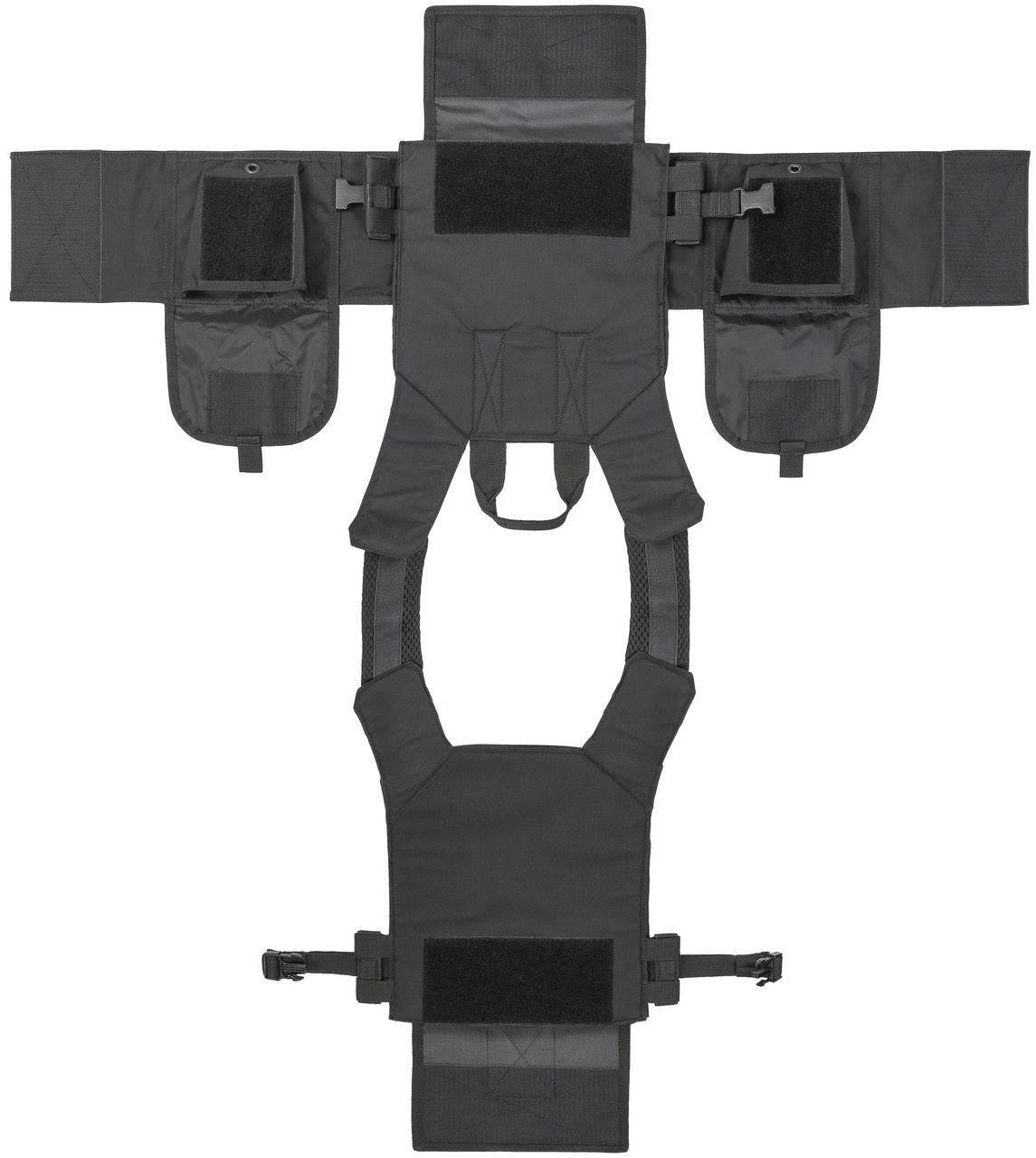  LA Police Gear Atlas Plate Carrier + 2 Level IV Plates Kit