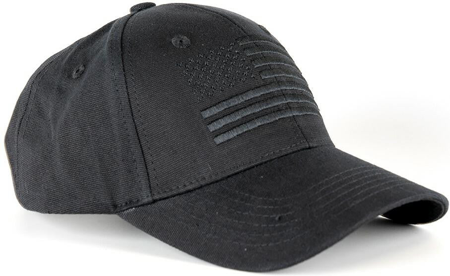  LA Police Gear Embroidered Blackout Flag Hat