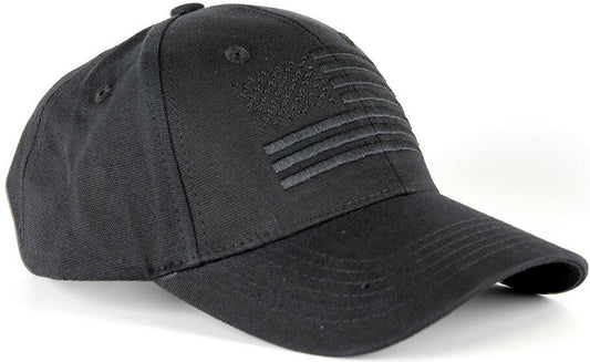  LA Police Gear Embroidered Blackout Flag Hat