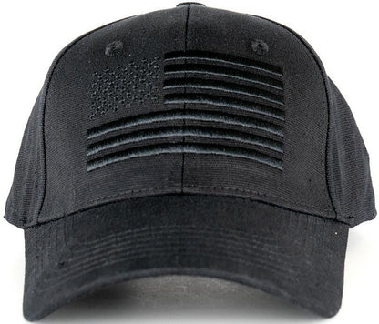  LA Police Gear Embroidered Blackout Flag Hat