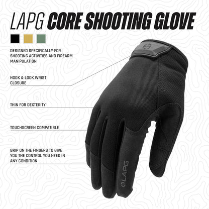  LA Police Gear Core Shooting Glove