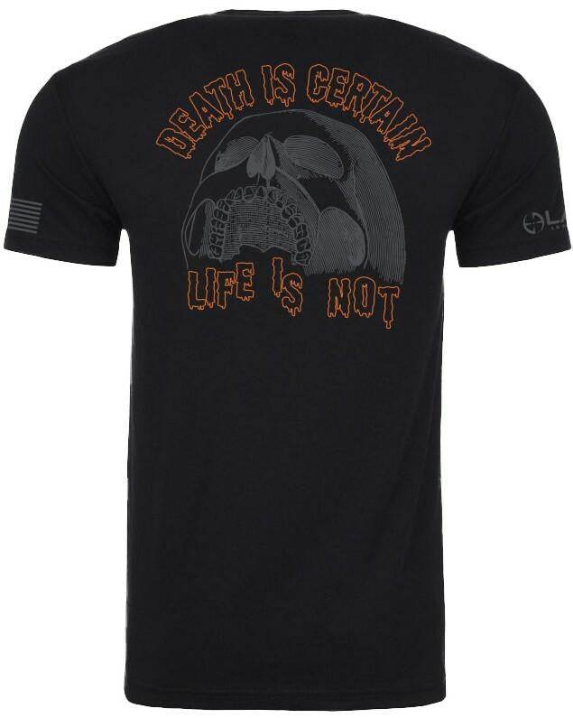  LA Police Gear Death Is Certain Glow In The Dark T-Shirt