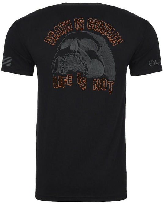  LA Police Gear Death Is Certain Glow In The Dark T-Shirt