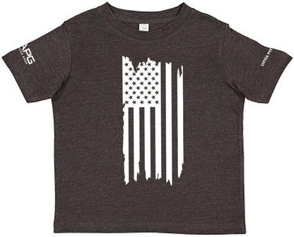  LA Police Gear Distressed Flag Kid's T-Shirt