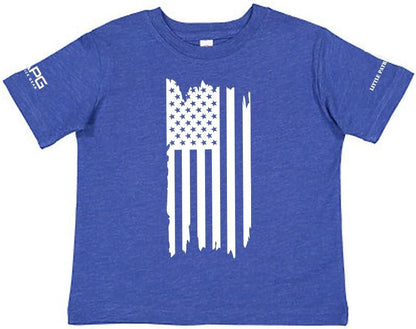  LA Police Gear Distressed Flag Kid's T-Shirt