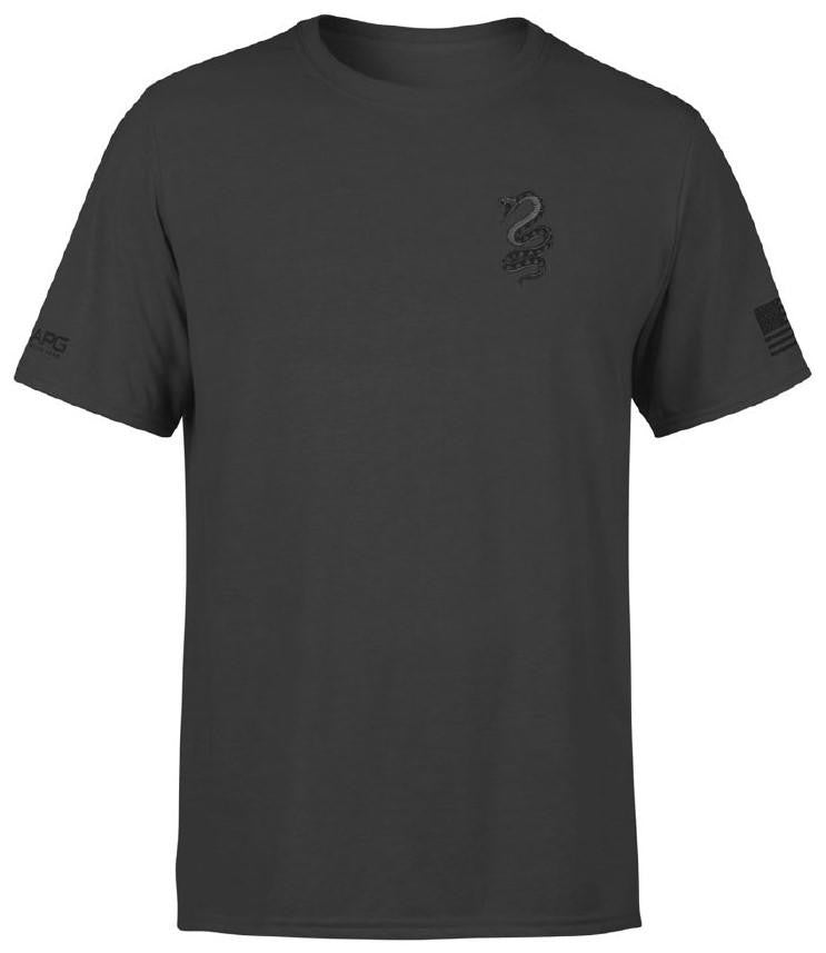  LA Police Gear Don't Tread On Me Blackout T-Shirt