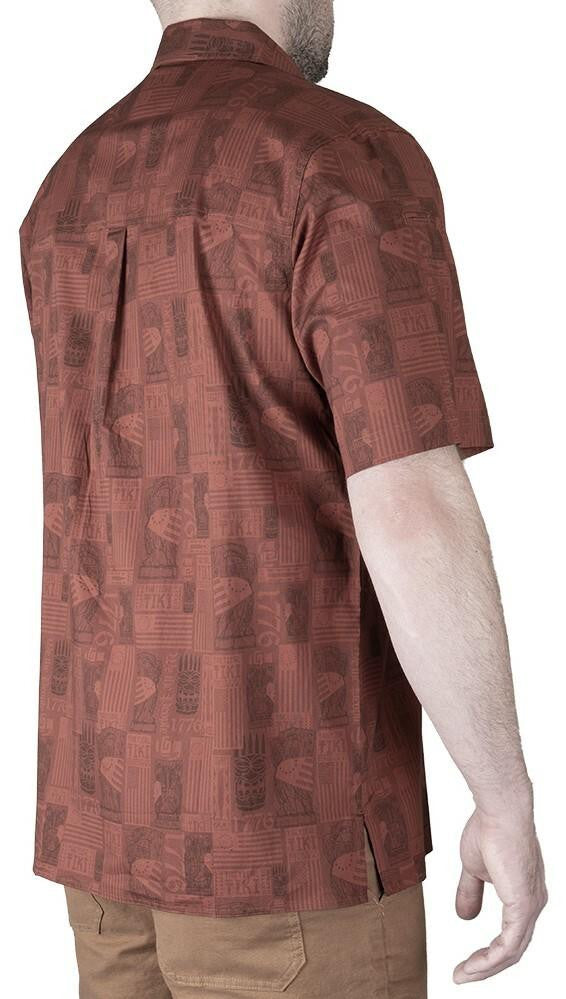  LA Police Gear Eagle Tactical Tiki™ Short Sleeve Button Up Shirt