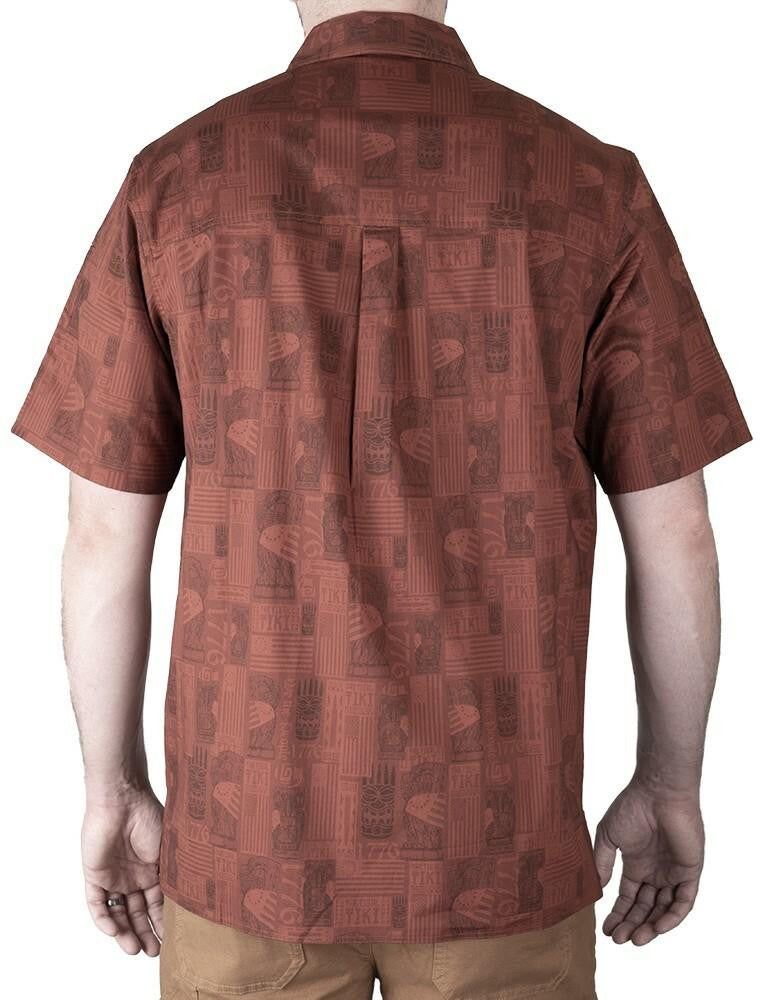  LA Police Gear Eagle Tactical Tiki™ Short Sleeve Button Up Shirt