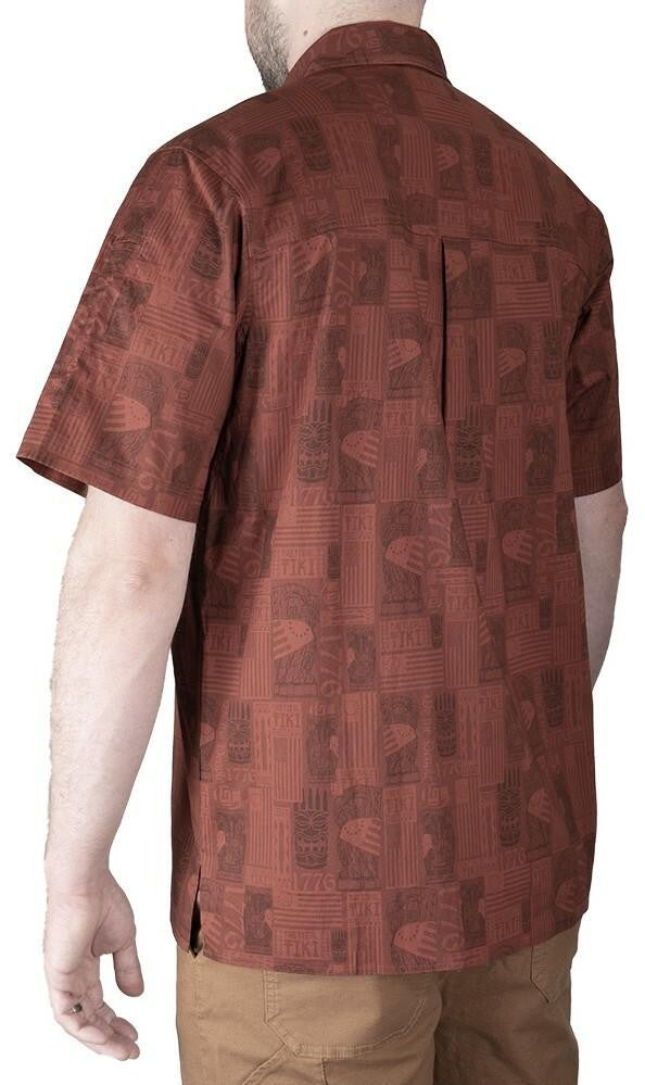  LA Police Gear Eagle Tactical Tiki™ Short Sleeve Button Up Shirt