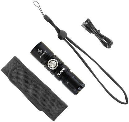  LA Police Gear F1 1,000 Lumen Flashlight With Magnetic Tailcap