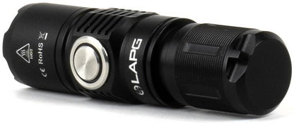  LA Police Gear F1 1,000 Lumen Flashlight With Magnetic Tailcap