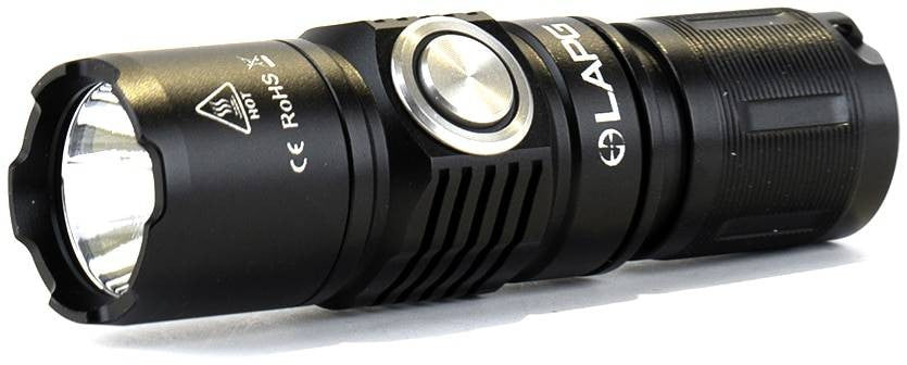  LA Police Gear F1 1,000 Lumen Flashlight With Magnetic Tailcap