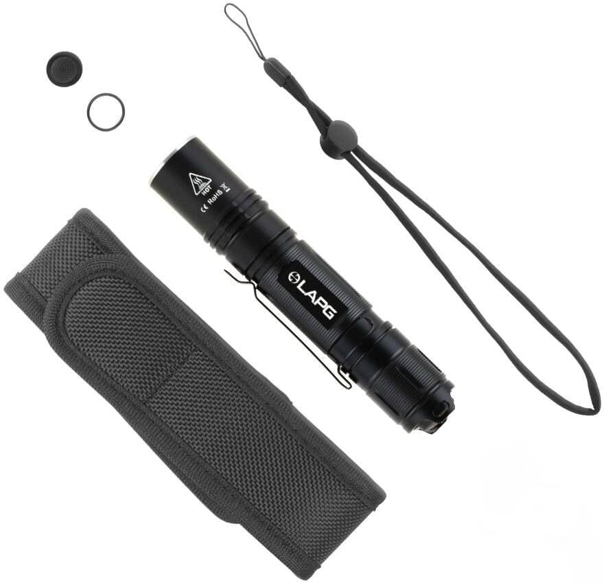  LA Police Gear F2 700 Lumen Multi-Output Tactical Flashlight