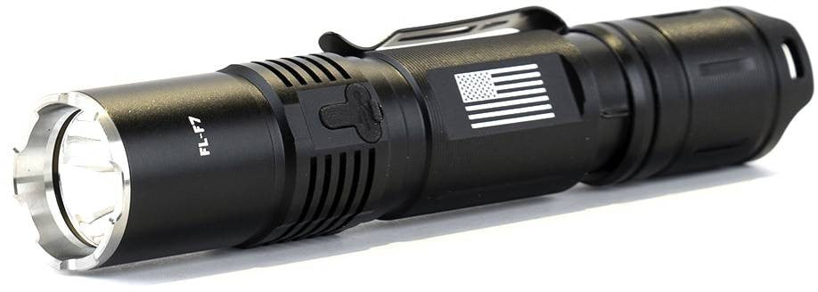  LA Police Gear F7 1,180 Lumen Flashlight With Quick Recharge Micro-USB Port
