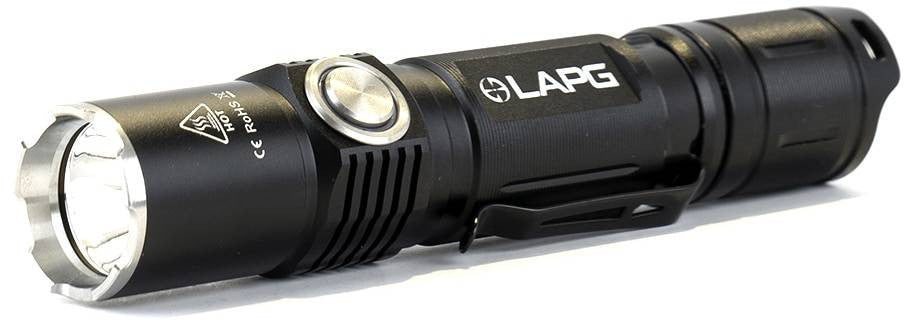  LA Police Gear F7 1,180 Lumen Flashlight With Quick Recharge Micro-USB Port
