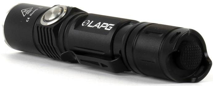  LA Police Gear F7 1,180 Lumen Flashlight With Quick Recharge Micro-USB Port