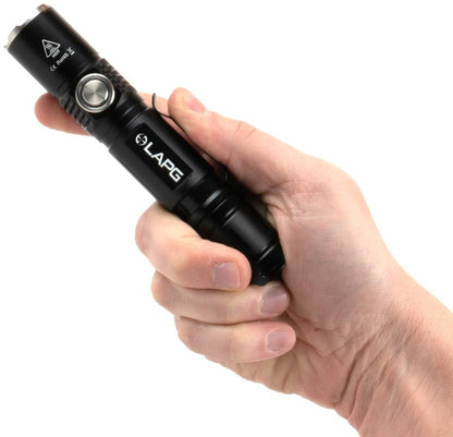  LA Police Gear F7 1,180 Lumen Flashlight With Quick Recharge Micro-USB Port