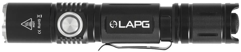  LA Police Gear F7 1,180 Lumen Flashlight With Quick Recharge Micro-USB Port